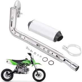28mm High Performance Exhaust Muffler Silencer Pipe Assembly kit Dirt Bike Motocross CRF50 SSR