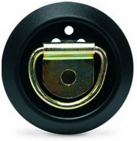 DC Cargo Mall 4 D-Ring Tie-Downs with Plastic Pan Fittings, Anchor Trailer Cargo Load with Floor Flush Surface Mount D-Rings; Safe Tie-Down Working Limit 533 pounds in Saudi Arabia