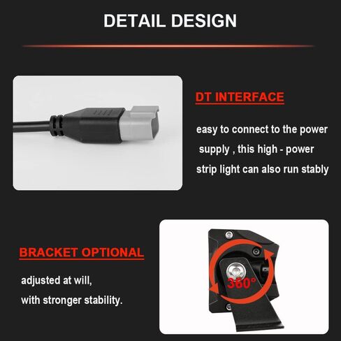 BIGLION.X 22 بوصة شريط إضاءة LED كهرماني 200 وات مجموعة ضوء فيضان بقعة صفراء للطرق الوعرة شريط إضاءة للعمل مع حزام أسلاك مقاوم للماء IP68 12V 24V لشاحنة بيك اب SUV ATV in Kuwait