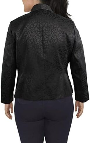 Kasper Women's Shawl Collar Strech Jacquard Fly Away Jacket in Saudi Arabia