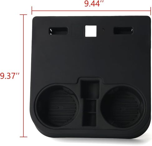 حامل أكواب وحدة التحكم المركزية الأمامية من Jepacr، HC3Z-2813562-AB متوافق مع 2015-2020 Ford F150 2017-2022 F250 F350 F450 حامل أكواب مركزي فائق التحمل أسفل المقعد الأمامي in Kuwait