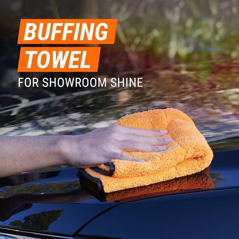 Armor All Car Cleaning Supplies Kit by Armor All, Includes Microfiber Towels, Wash Mitt and Pad, Drying Towel, Buffing Towel and Microfiber Duster in Saudi Arabia