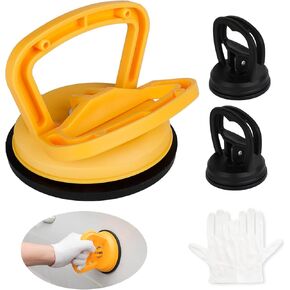 مجتذب دنت، مجموعة إزالة دنت السيارة، مجموعة من 3 أدوات سحب دنت السيارة مقبض رافع شفط كوب إزالة انبعاجات السيارة أداة سحب إصلاح دنت السيارة أداة سحب لجسم السيارة والزجاج والبلاط والمرآة in Kuwait