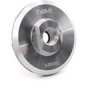 YDROWN 3 بوصة وسادة داعمة من الألومنيوم لحامل وسادة تلميع الماس هوك وحلقة موصل 5/8-11 خيط (3 بوصة) in Kuwait