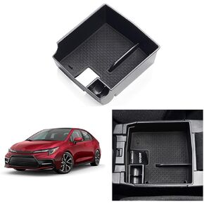 DSDFGH for 2019-2023 Toyota Corolla / 2022 2023 Corolla Cross Center Console Organizer Tray Armrest Insert Storage Box Corolla Hatchback Corolla Cross Accessories Rubber Mats Anti-slip in Kuwait