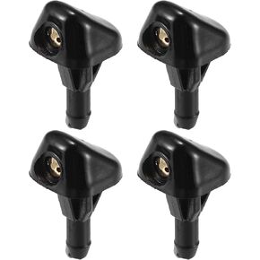 ACROPIX Windshield Wiper Washer Nozzle Spray Jet Fit for Toyota 4Runner for Toyota Celica - Pack of 4 Black in Saudi Arabia