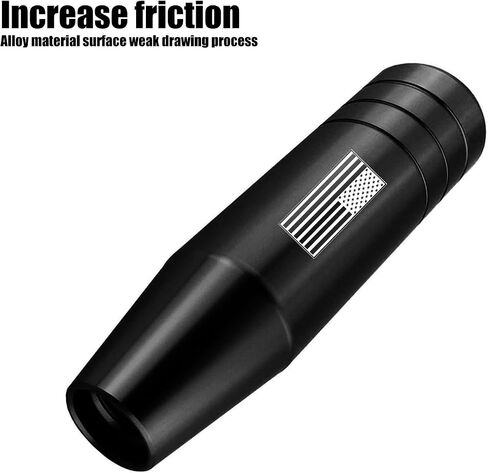 Sodcay 1 PC Gear Stick Shifter Knob، مقبض ناقل الحركة بالعلم الأمريكي، رأس مقبض تروس معدل، رأس كشك معدني، يناسب معظم المركبات (أزرق) in Saudi Arabia
