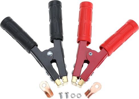 500-800A كابل قافز الداعم المشبك هيي واجب شاحن بطارية المشابك التمساح كليب ل بداية الطائر في كابلات البطارية in Kuwait