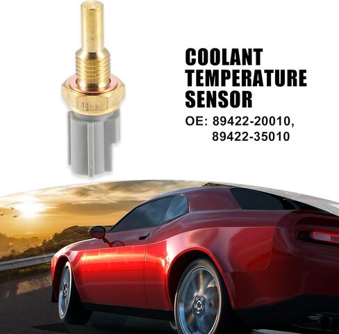 X AUTOHAUX 89422-20010 Engine Coolant Temperature Sensor Temp Sender for Lexus ES250 4 Cyl 2.5L 1990 1991 for Lexus ES300 6 Cyl 3.0L 1992 1993 1994 in Saudi Arabia