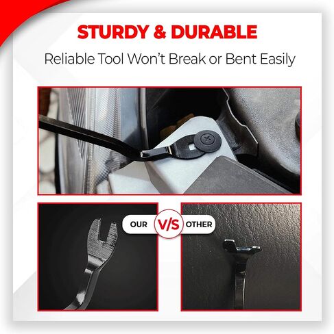 قطعة غيار أدوات AFA من أجل مشابك تثبيت Toyota Trim [166 قطعة] - المقاسات والتطبيقات الأكثر شعبية - مزيل قفل مجاني in Kuwait