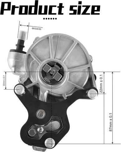 اولينك مضخة فراغ الفرامل 12686657 (محرك 2.0 لتر/2.5 لتر) لسيارة شيفي امبالا ماليبو بليزر كامارو كولورادو ترافيرس جي ام سي كانيون اكاديا كاديلاك سي تي 6 ايه تي اس بويك ريجال لاكروس انفيجن in Kuwait