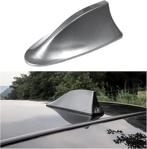 XINLIYA 6.7 x 2.4 x 2.8 Inch Shark Fin Antenna Cover, Gray in Kuwait