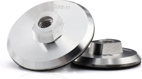 YDROWN 3 بوصة وسادة داعمة من الألومنيوم لحامل وسادة تلميع الماس هوك وحلقة موصل 5/8-11 خيط (3 بوصة) in Kuwait