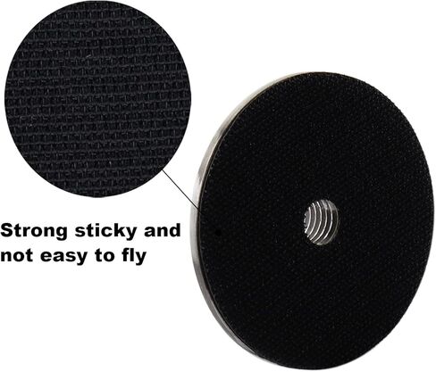 YDROWN 3 بوصة وسادة داعمة من الألومنيوم لحامل وسادة تلميع الماس هوك وحلقة موصل 5/8-11 خيط (3 بوصة) in Kuwait