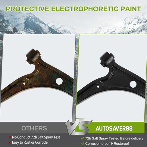 AUTOSAVER88 Front Lower Control Arm and Ball Joint Assembly Compatible with 2003-2008 Pilot, 2001-2006 MDX -Passenger Side in Saudi Arabia