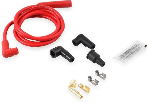 ACCEL 170500R Single Wire Replacement Kit - Straight and 90° Spark Plug Boots - Universal - Red in Saudi Arabia