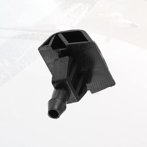 ACROPIX Windshield Wiper Washer Nozzle Spray Jet Fit for Nissan Note - Pack of 4 Black in Saudi Arabia