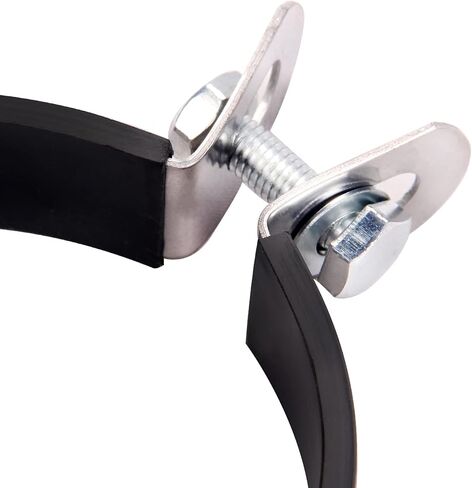 100 مم كاتم صوت عادم الدراجات النارية كاتم الصوت شماعات المشبك حزام جبل قوس عالمي لمعظم الدراجات النارية in Kuwait