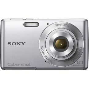 Sony Cyber-shot DSC-W620 14.1 MP Digital Camera with 5x Optical Zoom and 2.7-Inch LCD (Silver) - New Model in Kuwait