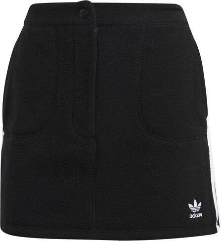 adidas Womens Originals Polar Fleece Skirt GN2800 Size L Black in Saudi Arabia