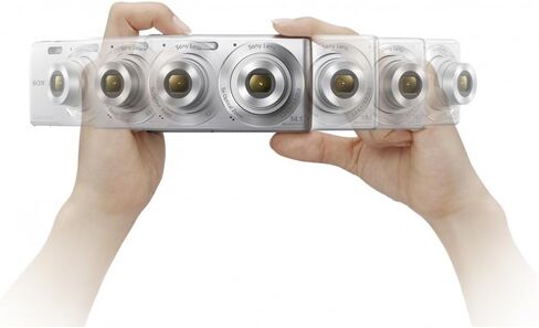 Sony Cyber-shot DSC-W620 14.1 MP Digital Camera with 5x Optical Zoom and 2.7-Inch LCD (Silver) - New Model in Saudi Arabia