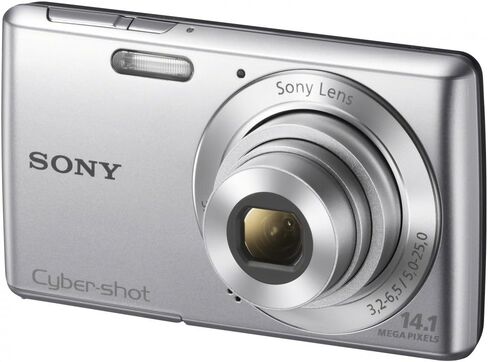 Sony Cyber-shot DSC-W620 14.1 MP Digital Camera with 5x Optical Zoom and 2.7-Inch LCD (Silver) - New Model in Saudi Arabia