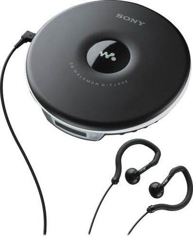 Sony D-FJ003 CD Walkman with AM/FM Tuner (Black) in Kuwait