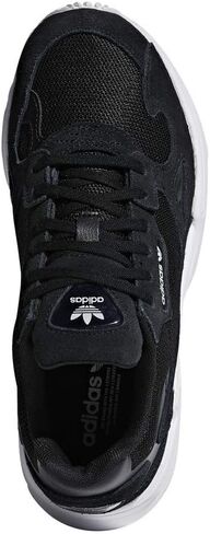 adidas Originals Women's Falcon Sneaker, Black/Black/White, 7 M US in Kuwait