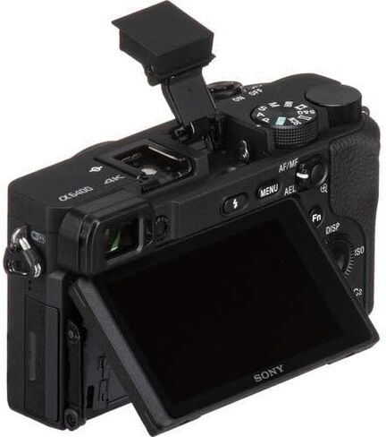 Sony Alpha a6400 Mirrorless Digital Camera with 18-135mm and 420-800mm Telephoto Lens + 2X 64GB Memory Card, UV & Close-up Filters, Microphone, Portable Tripod, Gadget Bag & More (Renewed) in Saudi Arabia