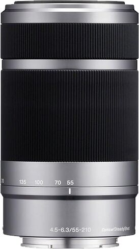 Sony Alpha a6400 Mirrorless Digital Camera (Silver) with 16-50mm & 55-210mm Zoom Lenses + 64GB Memory, Wide Angle + Telephoto Lens, Filters, Case, Tripod + More (30PC Bundle Kit) (Renewed) in Saudi Arabia