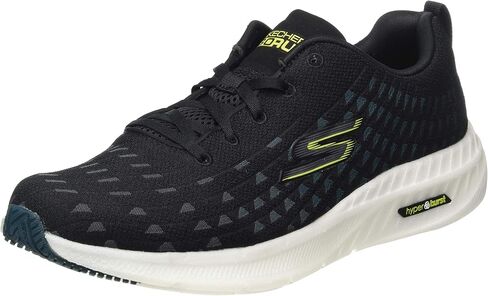 Skechers Go Run Smart Hyper-Solar View Running Shoe, Black/Blue - 11 M US in Saudi Arabia