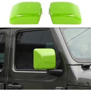CheroCar for JL Side Mirror Covers Exterior Accessories for 2018-2022 Jeep Wrangler JL JLU & Jeep Gladiator JT (Blue)…