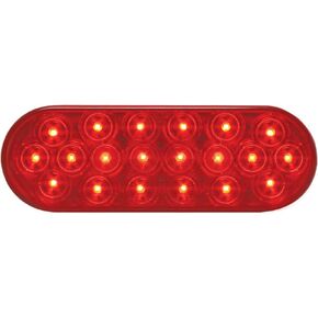 GG Grand General 87720 Oval Fleet Amber 20 LED Sealed Park/Turn Light, Amber Lens