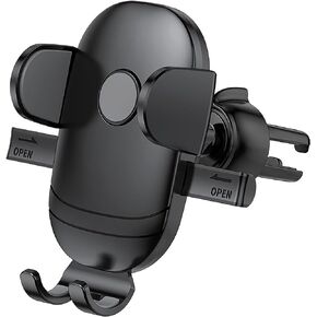 حامل هاتف للسيارة [حافظات هاتف سميكة صديقة] حامل هاتف للسيارة [حاملات هواتف مطورة] حامل هاتف خلوي بمشبك تنفيس الهواء مناسب لهاتف iPhone Android الذكي والهواتف المحمولة وحوامل السيارات العالمية in Kuwait