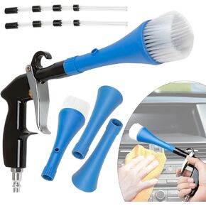 High-Pressure Car Interior Cleaning Gun, Replacement Fit for Tornador/Vortex Car Cleaning Gun, with 2 Set Brush in Kuwait