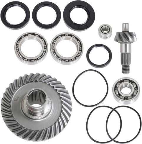 labwork Rear Differential Ring Pinion Gear and Bearing Replacement for Honda Fourtrax TRX300FW 1988-2000 in Saudi Arabia