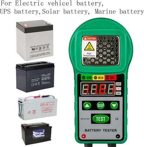 بطارية السيارات r 6 فولت / 12 فولت محلل بطارية رقمية الرصاص الحمضي تراكم بطارية السيارات تحميل البطارية أو لبطارية UPS ، بطارية تخزين الطاقة الشمسية ، البطارية البحرية (20 أمبير 5 أمبير ~ 80 أمبير in Kuwait