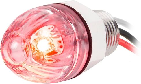 GG Grand General 75430 1 inch Mini Push/Screw Watermelon Amber/Amber Dual Function LED Light with Nut in Saudi Arabia