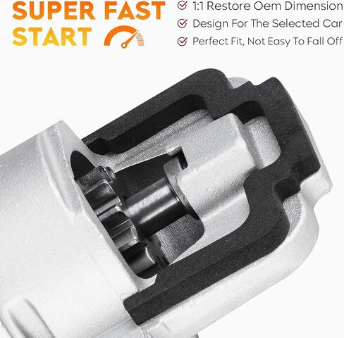 New Starter Ford Fusion 2006-2009 2.3L 2010 2.5L, Mercury Milan 2006-2009 2.3L 2010 2.5L, SMT0248 M0T88481 410-48124 17944 6E5T-11000-AB M0T88482 SA-950 17483 in Saudi Arabia