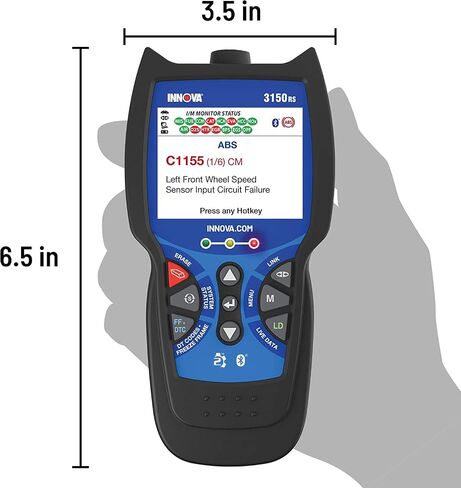 Innova 3150RS OBD2 Scanner / Car Code Reader with ABS, SRS, Live Data, and Service Light Reset in Saudi Arabia