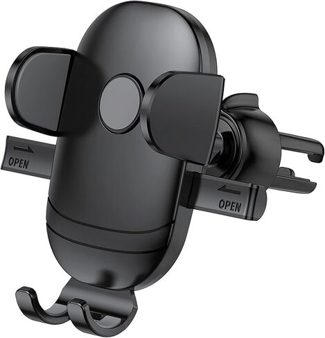 حامل هاتف للسيارة [حافظات هاتف سميكة صديقة] حامل هاتف للسيارة [حاملات هواتف مطورة] حامل هاتف خلوي بمشبك تنفيس الهواء مناسب لهاتف iPhone Android الذكي والهواتف المحمولة وحوامل السيارات العالمية in Kuwait