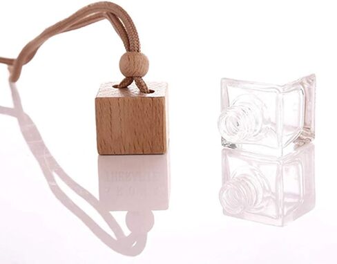 عبوة من 4 قطع من معطر هواء السيارة معطر معلق زجاجة عطر بخاصية إطلاق الروائح العلاجية العطرية العطرية العطرية حلية متدلية in Kuwait