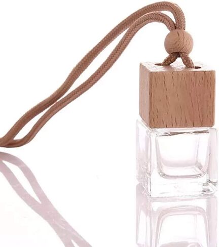 عبوة من 4 قطع من معطر هواء السيارة معطر معلق زجاجة عطر بخاصية إطلاق الروائح العلاجية العطرية العطرية العطرية حلية متدلية in Kuwait