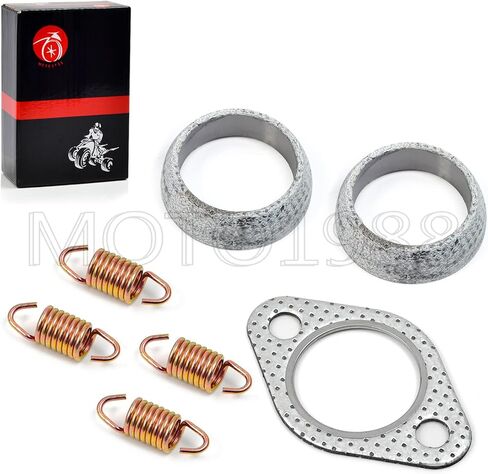 MOTO1988 حشية العادم ختم الربيع إعادة بناء عدة ل بولاريس رياضي الحارس تشويش إذاعي هوكي عامل 400 425 450 500 2001-2014 3085075 5243518 in Kuwait