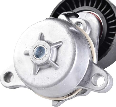 ADIGARAUTO 39221 Automatic Belt Tensioner w/Pully Compatible with 2015-2017 Lincoln Navigator 2011-2017 Ford Mustang 2011-2017 F-150 2015-2022 Transit V6 3.5L 3.7L in Kuwait