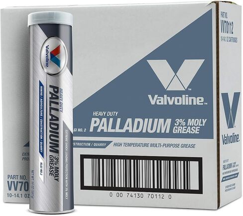 Valvoline Palladium #2 3% مولي، خرطوشة شحم شديدة التحمل (HD) 14.1 أونصة in Saudi Arabia