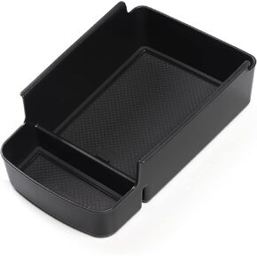 2024 2025 Trax Center Console Organizer Tray, for Chevy Trax 2024 2025 Accessories Armrest Storage Box Insert, for 2024 2025 Buick Envista/Buick Encore GX Storage Organizer Tray ABS (black)