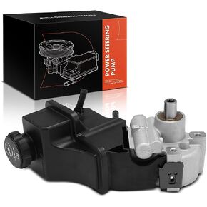 A-Premium Power Steering Pump, with Reservoir, Compatible with Chevrolet Silverado 2500 HD 2011-2015, Silverado 3500 HD 2011-2015 & GMC Sierra 2500 HD 2011-2015, Sierra 3500 HD 2011-2015, 6.6L in Saudi Arabia