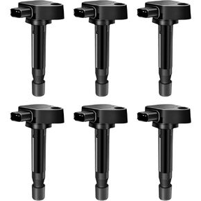 MAS Set of 6 Ignition Coils Pack Compatible with Honda Accord Odyssey DX Acura CL RL TL 3.0L 3.2L 3.5L V6 Replacement for C1221 UF242 GN10168 C-511 C1462 90919-02247 in Kuwait