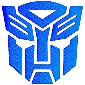 Reflective Light Transformers Autobot - Car, Motorcycle, Car Window, Truck, Notebook, Vinyl Decal Sticker, Autobot car Accessories, Vehicle Decorative Stickers (Dark Blue) in Saudi Arabia